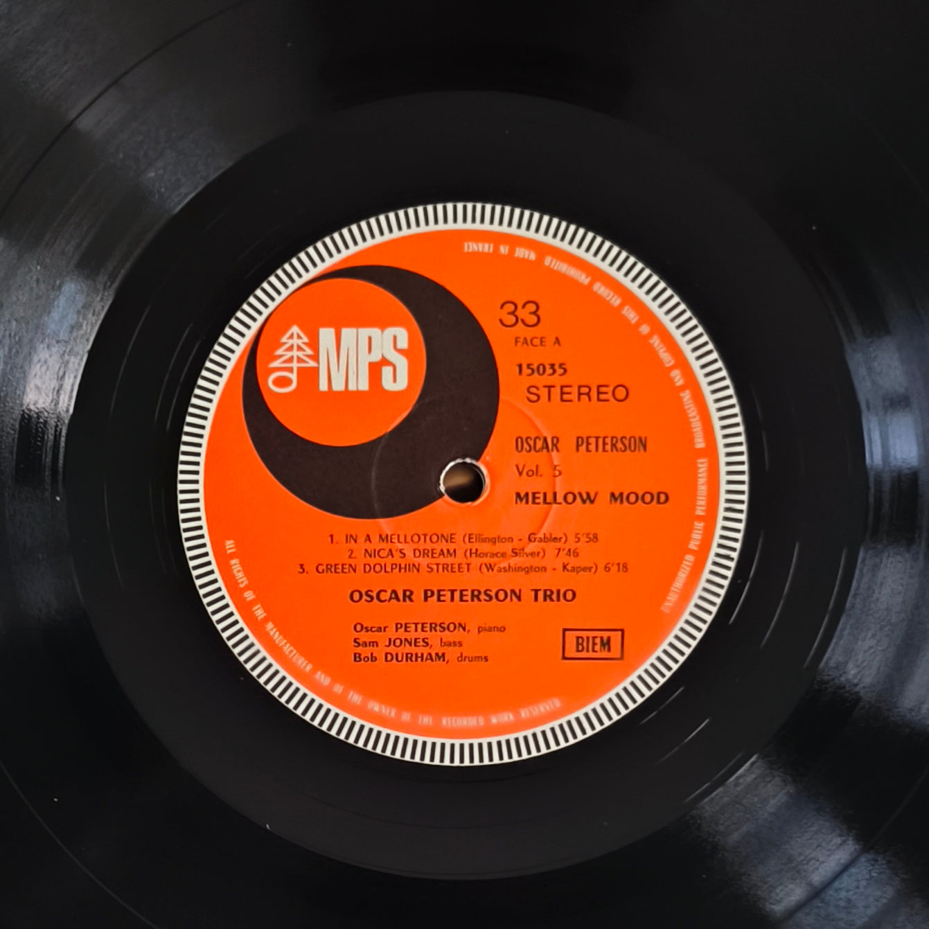 OSCAR PETERSON - Mellow Mood