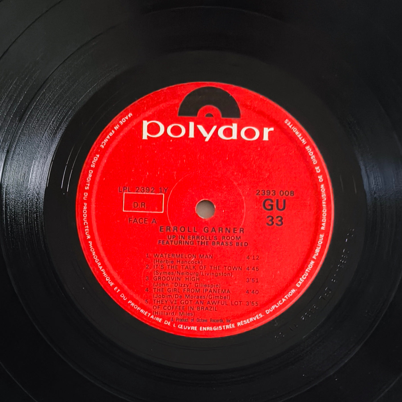 ERROLL GARNER - Up In Erroll's Room