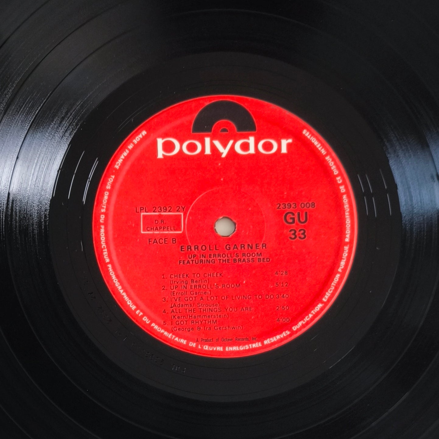 ERROLL GARNER - Up In Erroll's Room