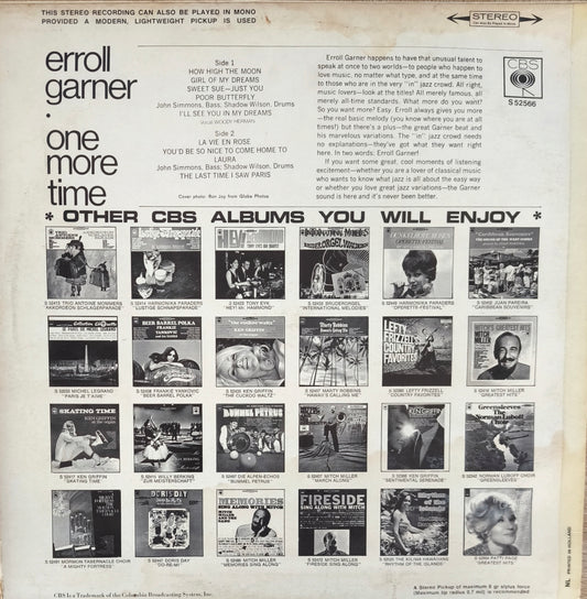 ERROLL GARNER - One More Time
