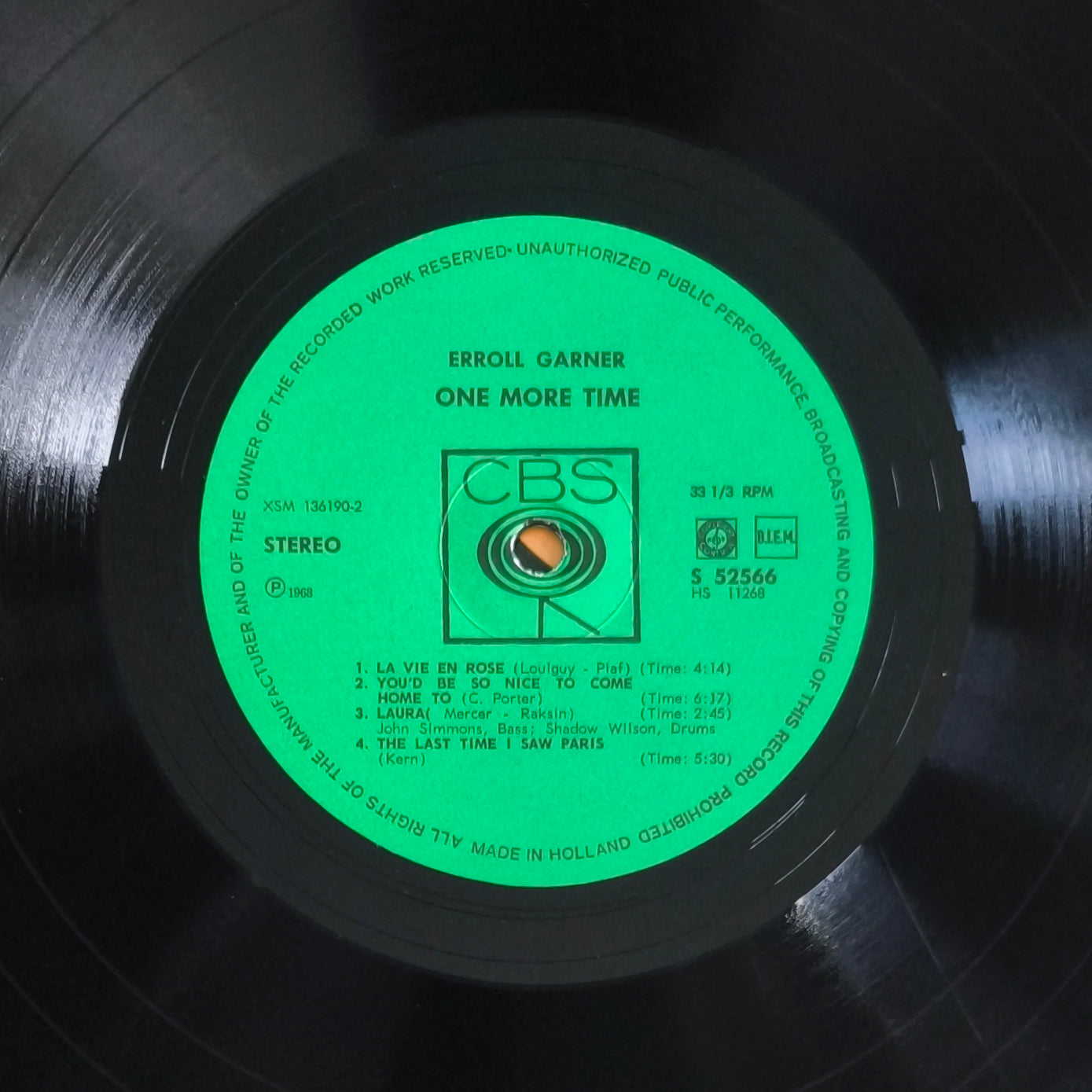 ERROLL GARNER - One More Time