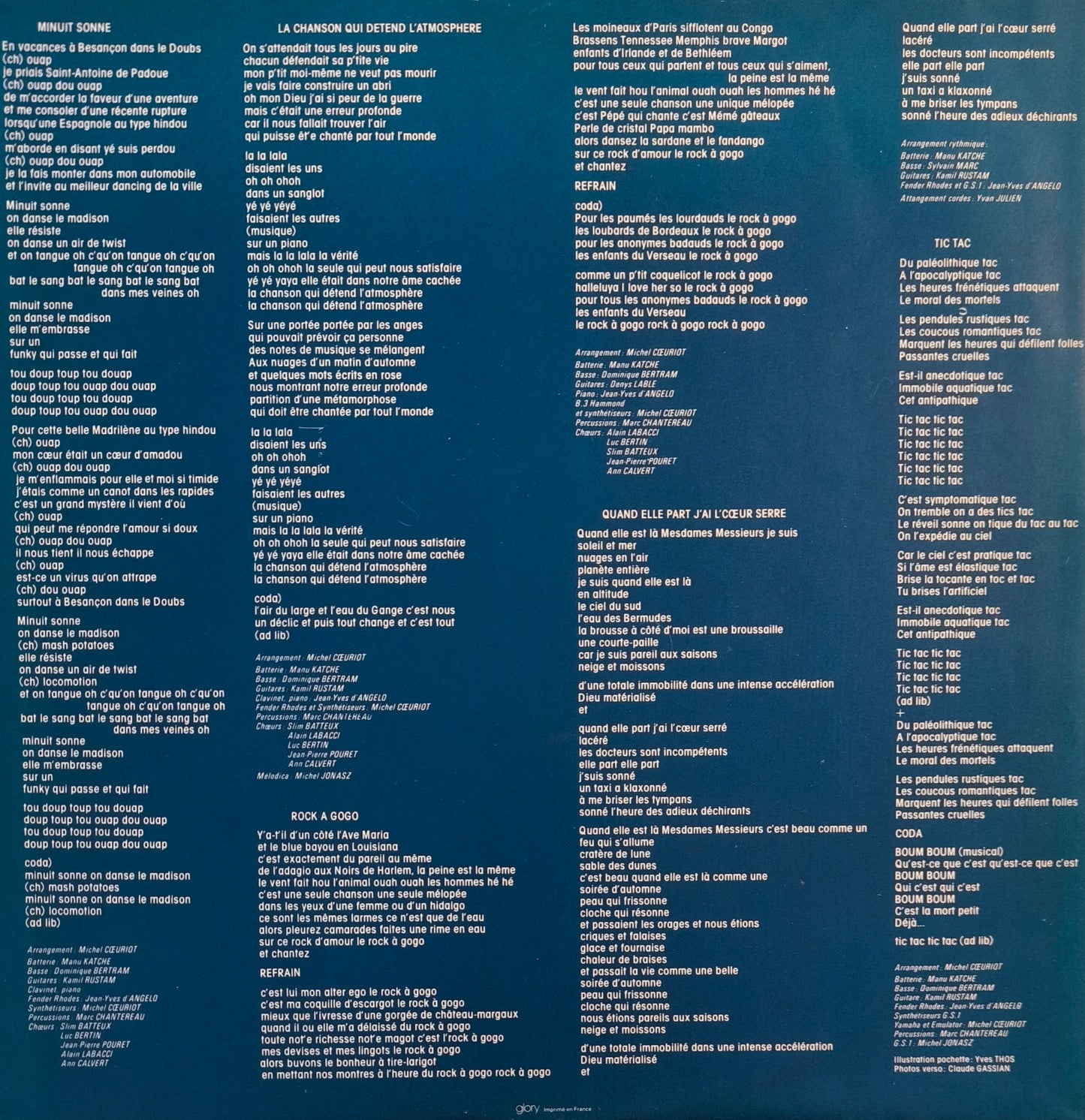 MICHEL JONASZ - Tristesse