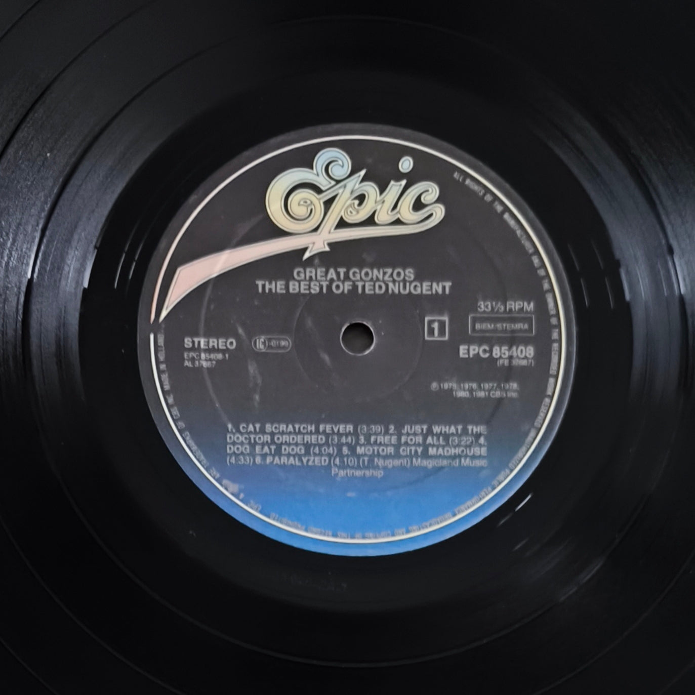 TED NUGENT - Great Gonzos - The Best Of