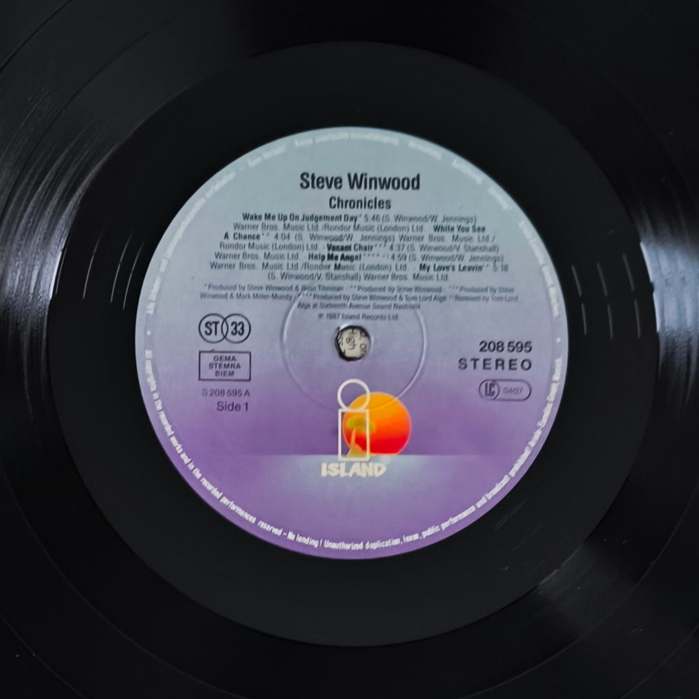 STEVE WINWOOD -Chronicles