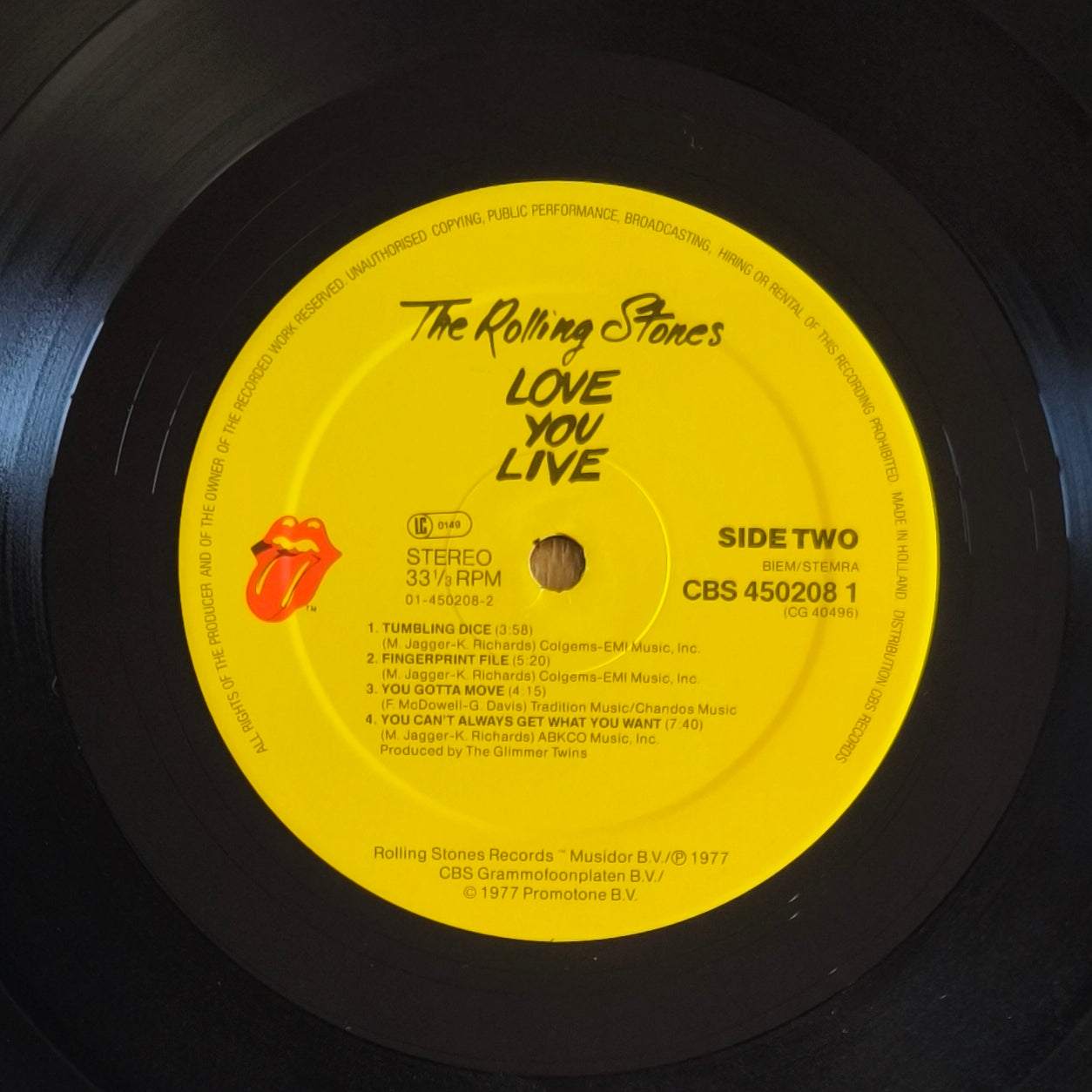 THE ROLLING STONES - Love You Live