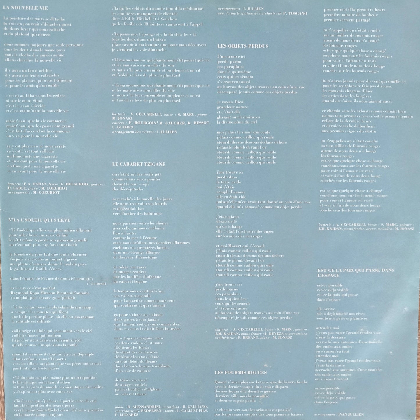 MICHEL JONASZ - La nouvelle vie