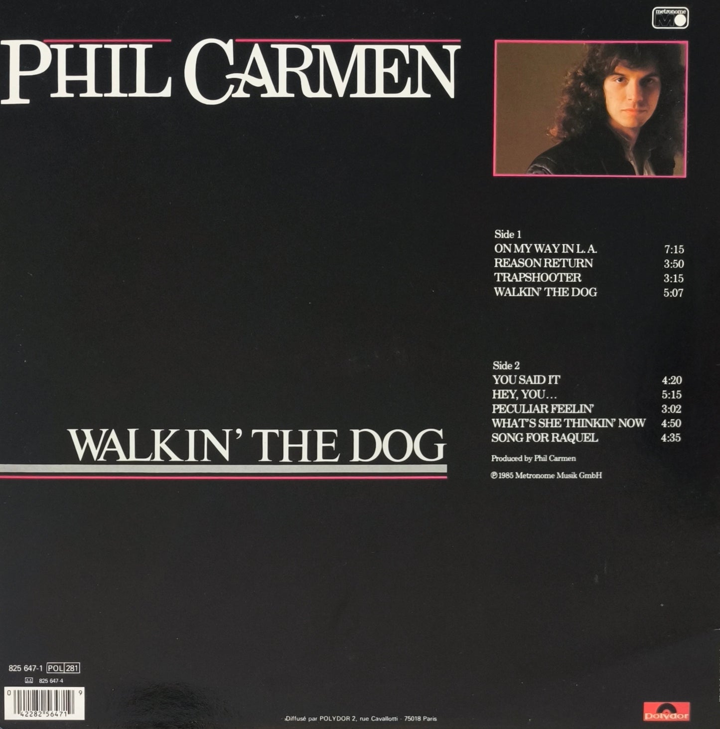 PHIL CARMEN - Walkin' The Dog