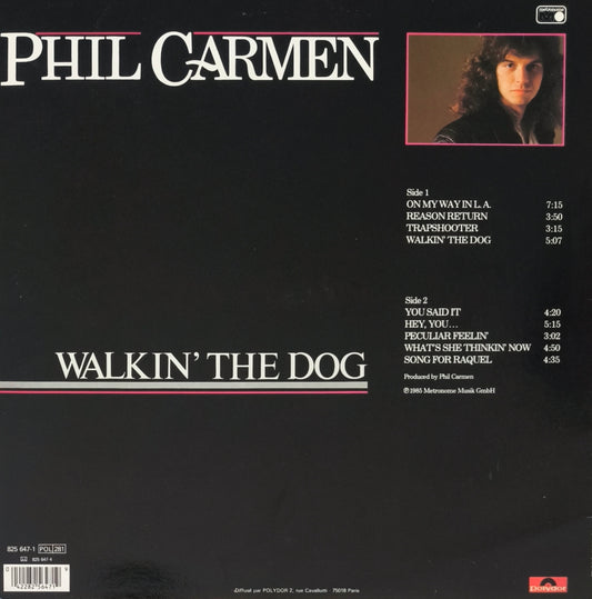 PHIL CARMEN - Walkin' The Dog