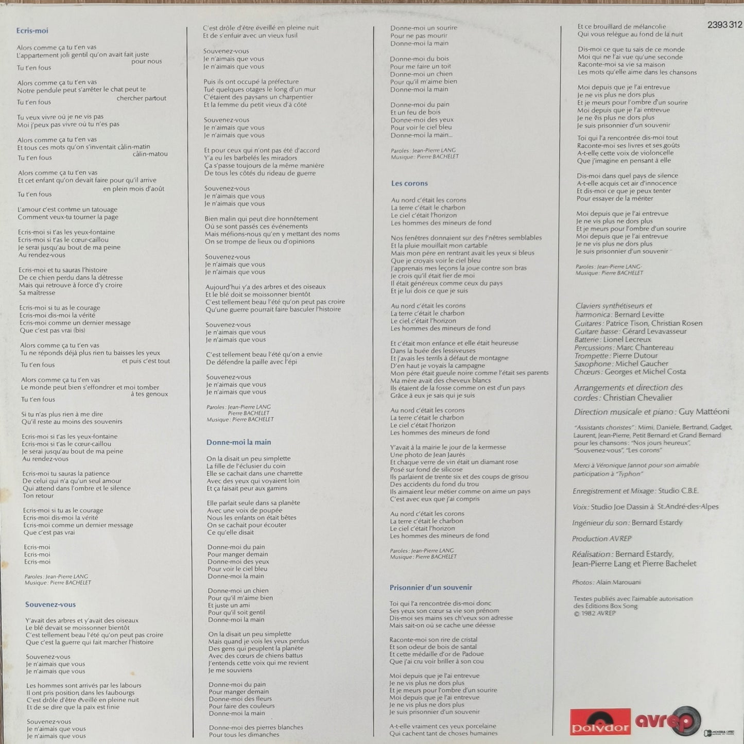 PIERRE BACHELET - Les Corons