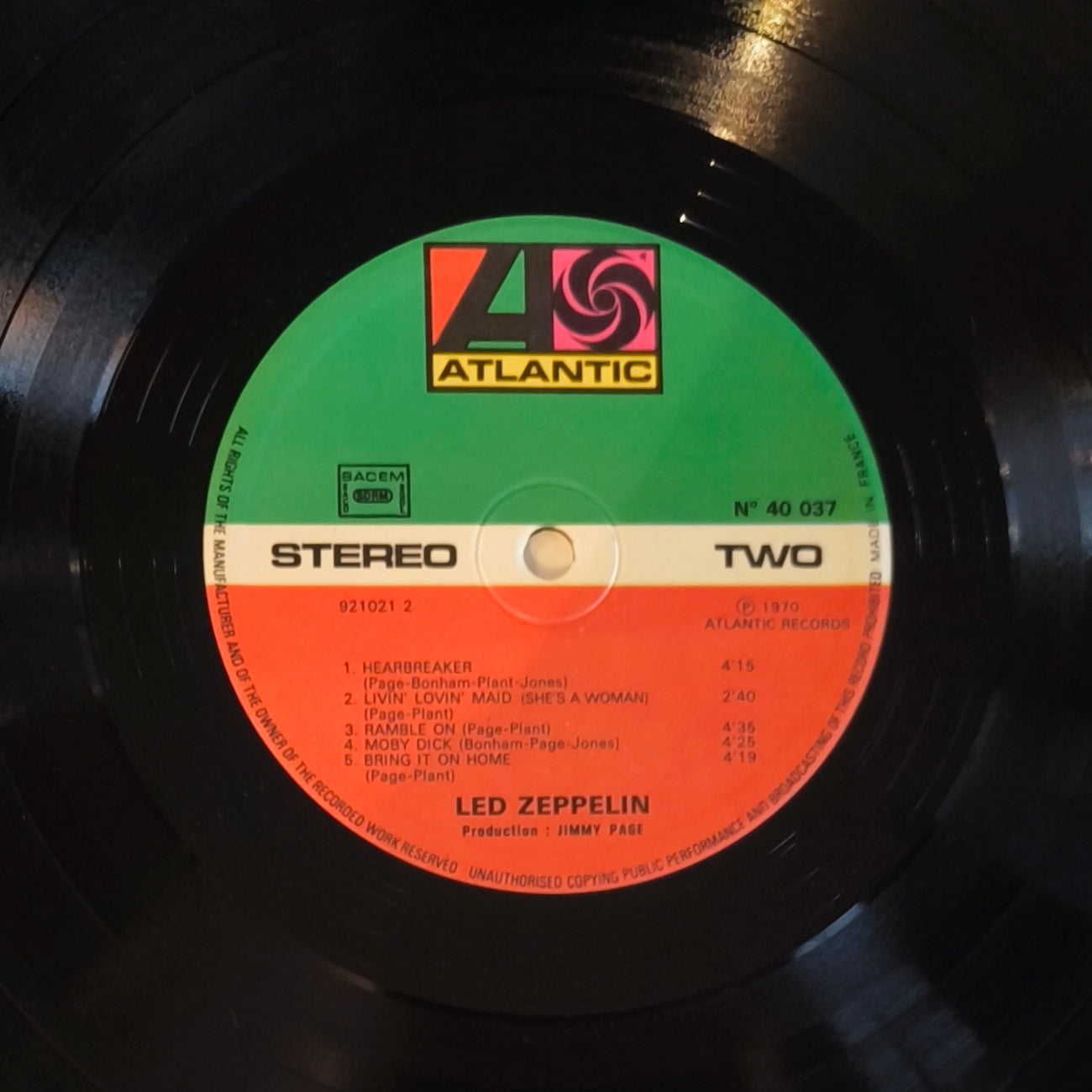 LED ZEPPELIN - Led Zeppelin II