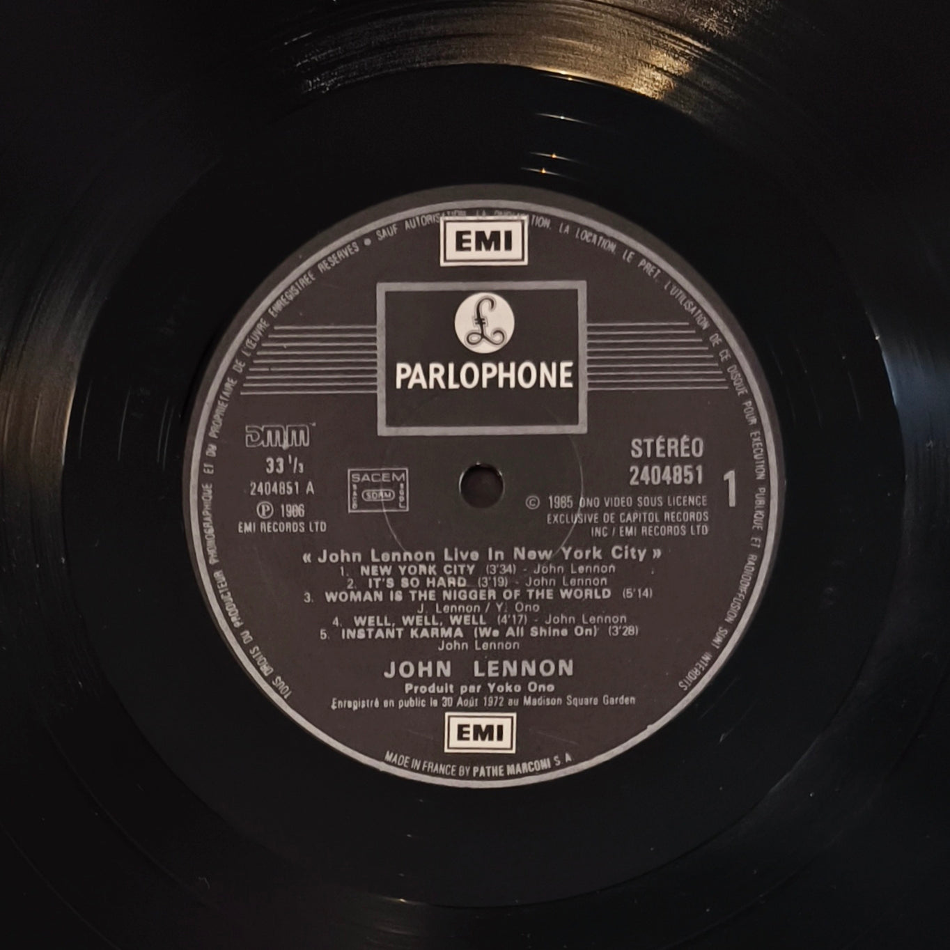 JOHN LENNON - Live In New York City