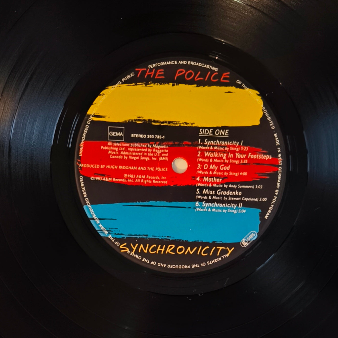 THE POLICE - Synchronicity