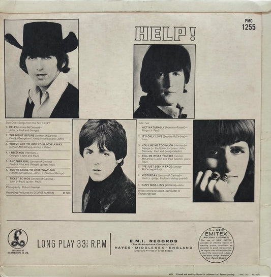 THE BEATLES - Help! (pressage Mono 1965 UK)