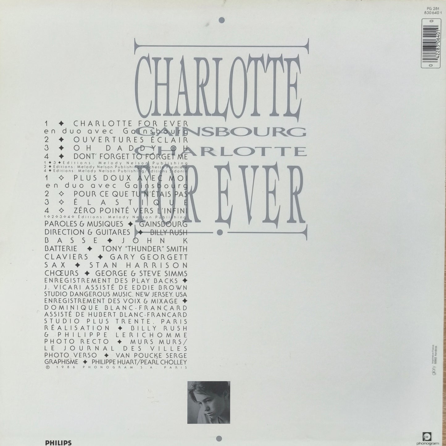 CHARLOTTE GAINSBOURG - Charlotte For Ever