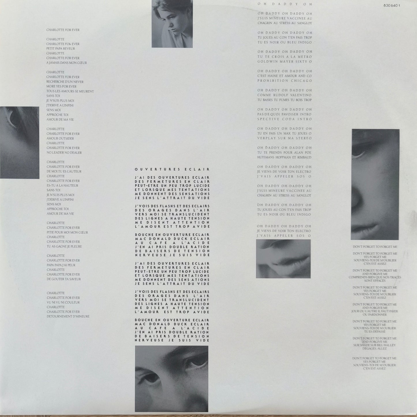 CHARLOTTE GAINSBOURG - Charlotte For Ever