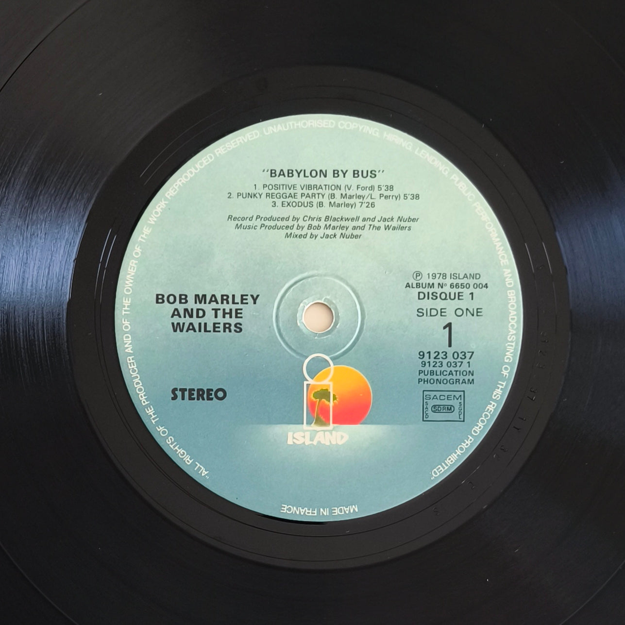 BOB MARLEY & THE WAILERS - Babylon by bus