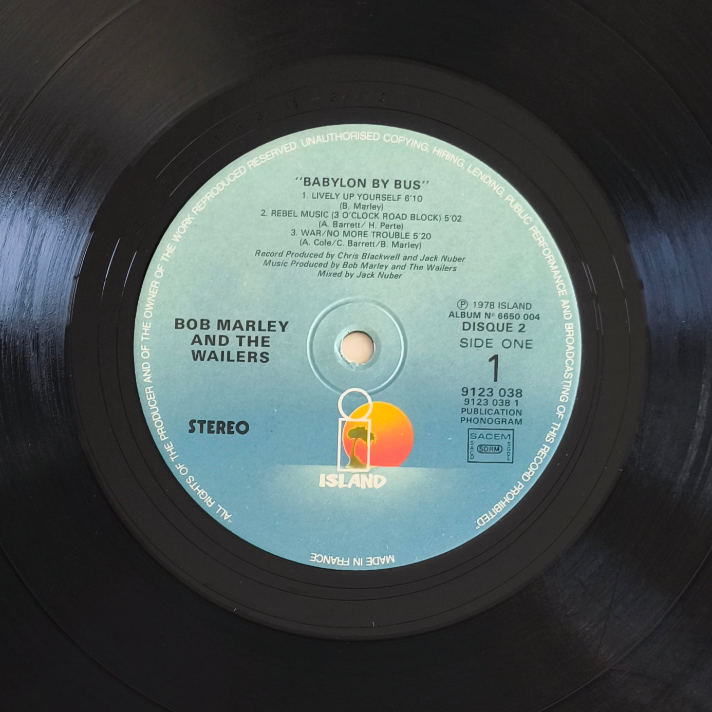 BOB MARLEY & THE WAILERS - Babylon by bus