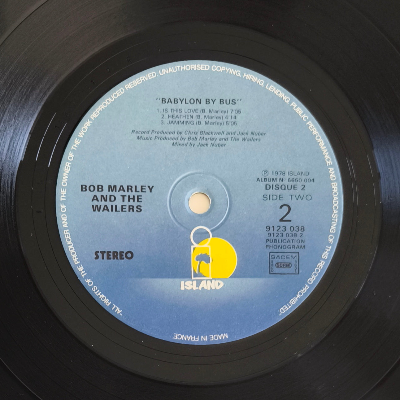 BOB MARLEY & THE WAILERS - Babylon by bus