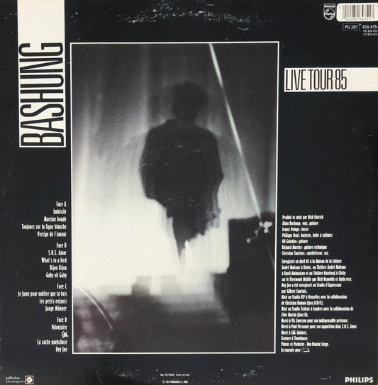 ALAIN BASHUNG - Live Tour 85