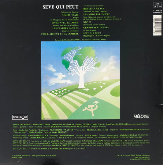 ANGE - Sève Qui Peut