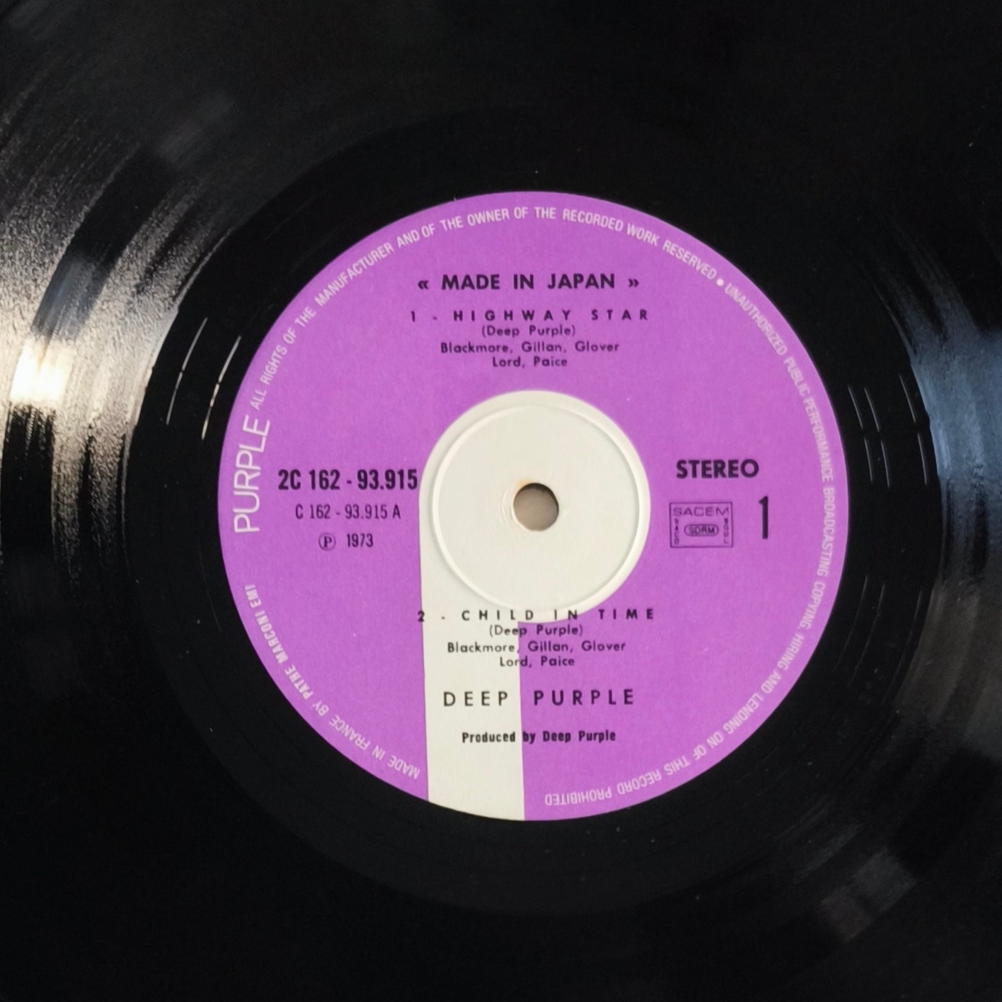DEEP PURPLE - Made In Japan