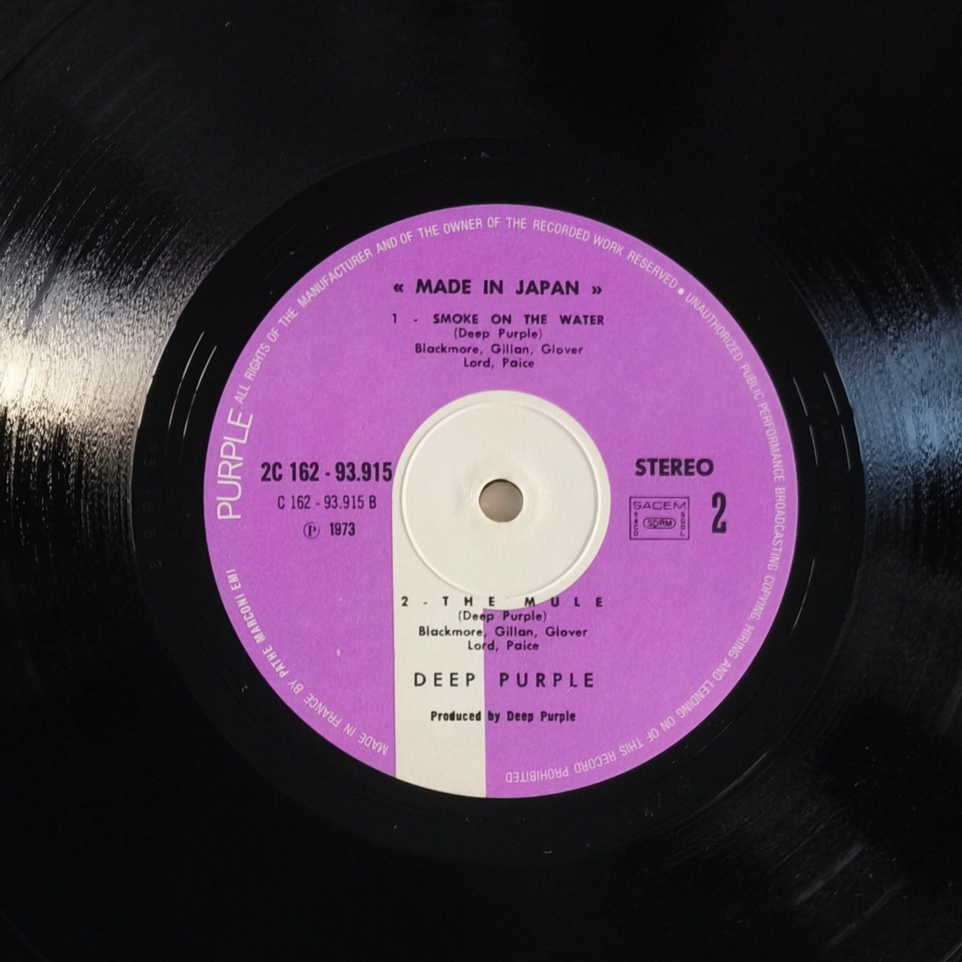 DEEP PURPLE - Made In Japan