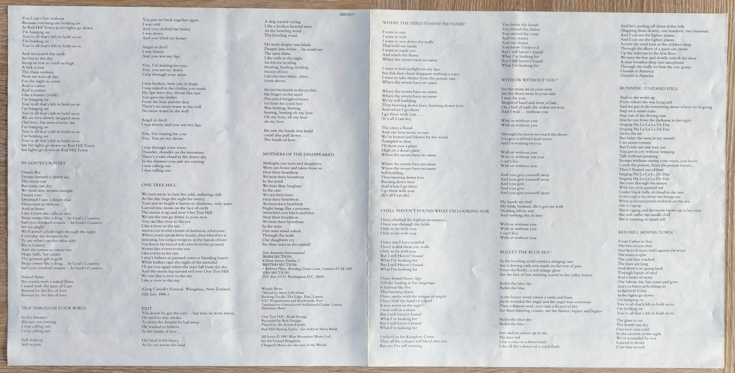 U2 - The Joshua Tree