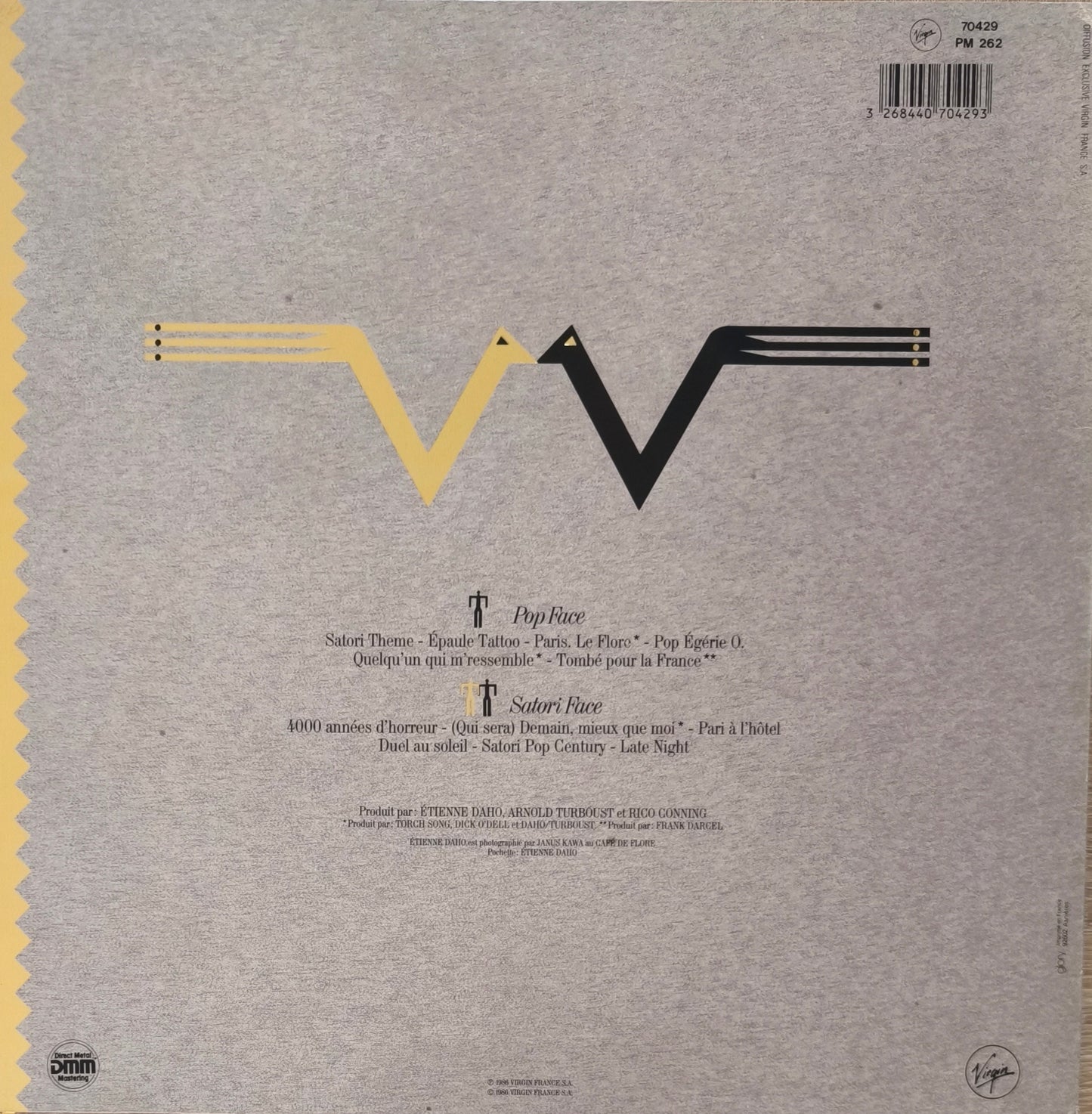 ETIENNE DAHO - Pop Satori