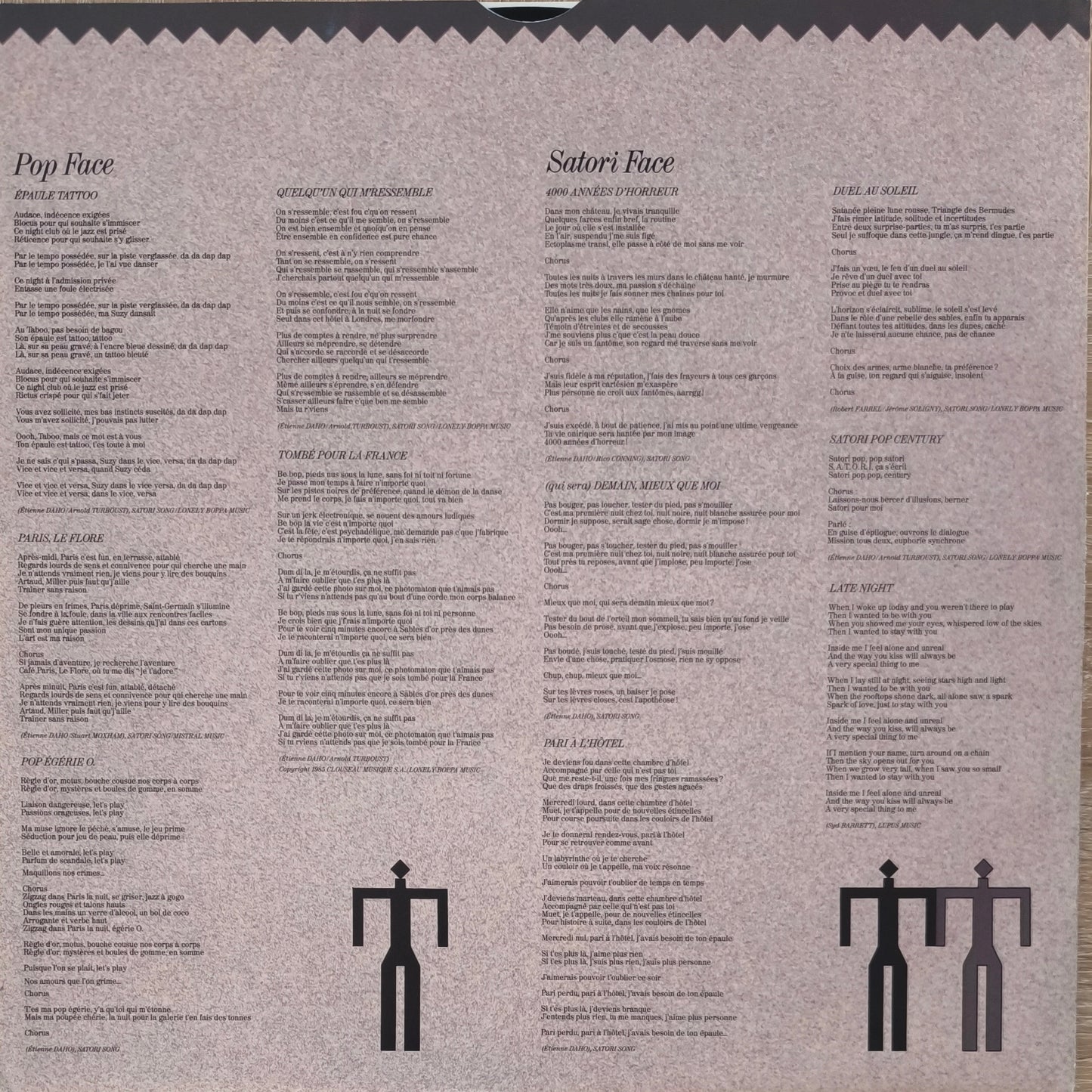 ETIENNE DAHO - Pop Satori