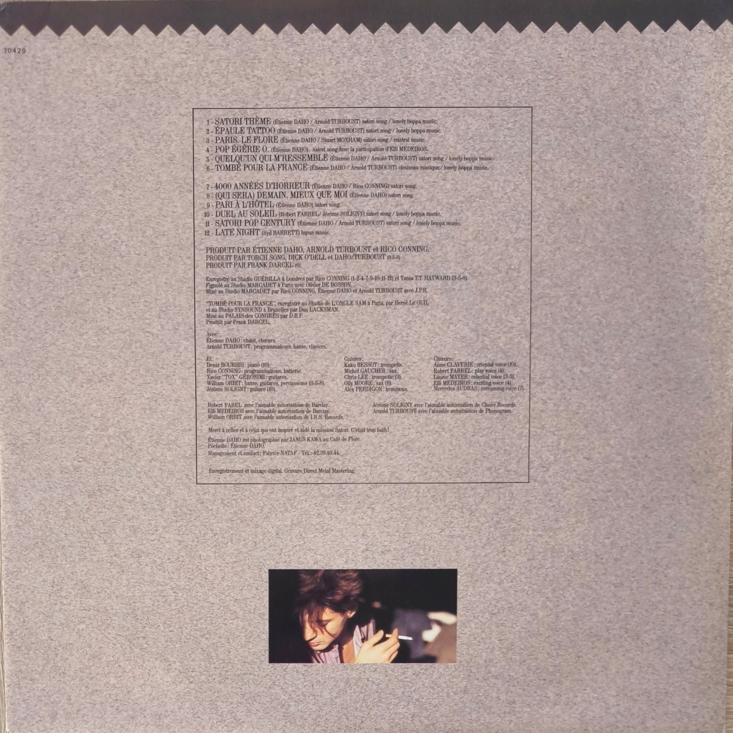 ETIENNE DAHO - Pop Satori