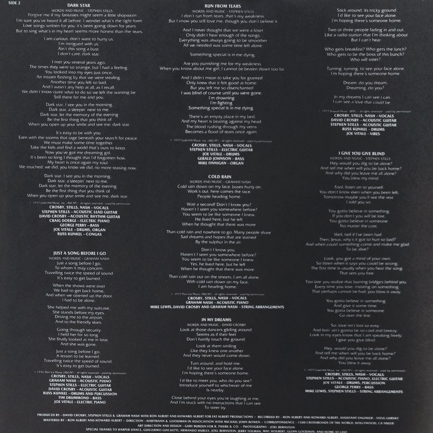 CROSBY, STILLS & NASH - CSN