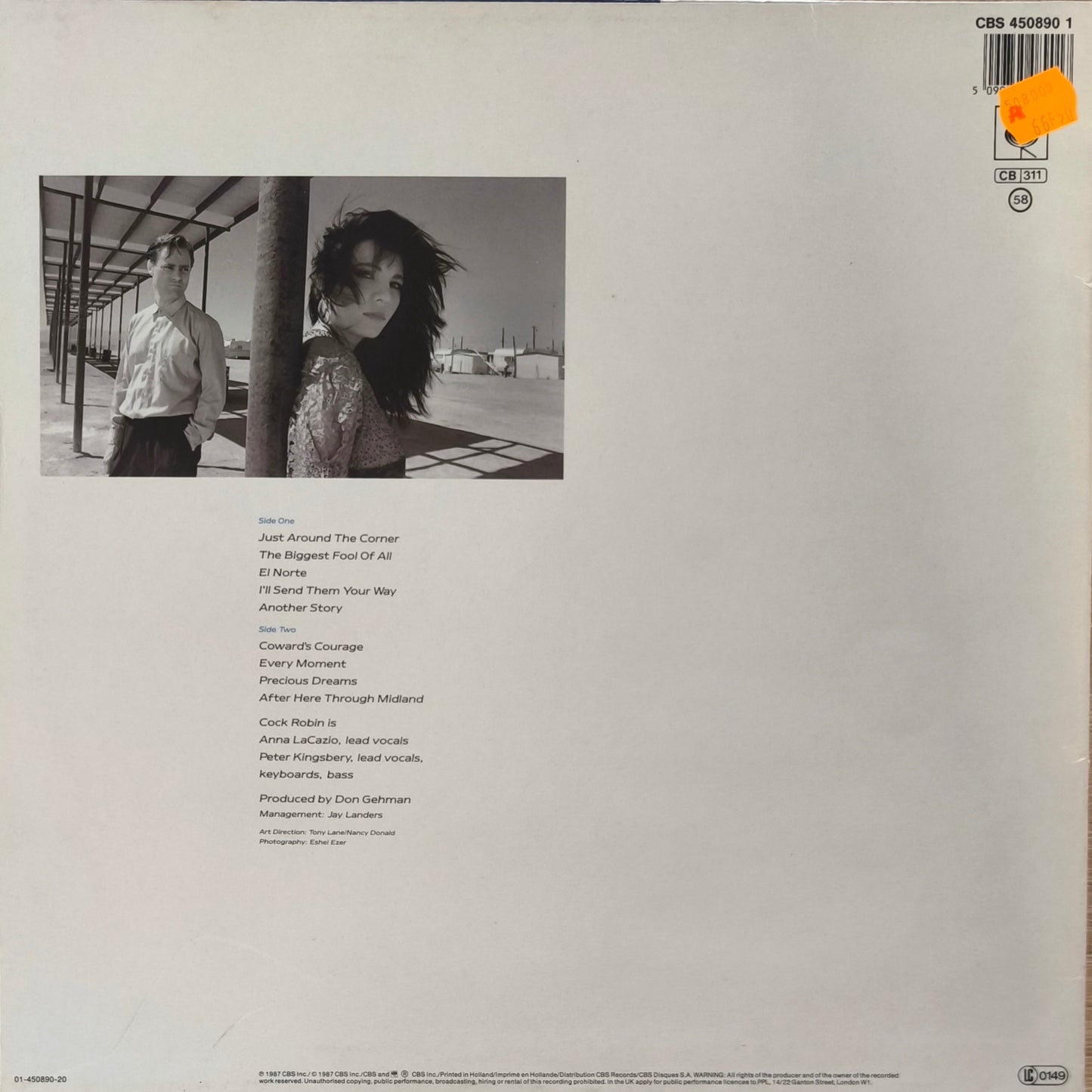 COCK ROBIN - After Here Through Midland