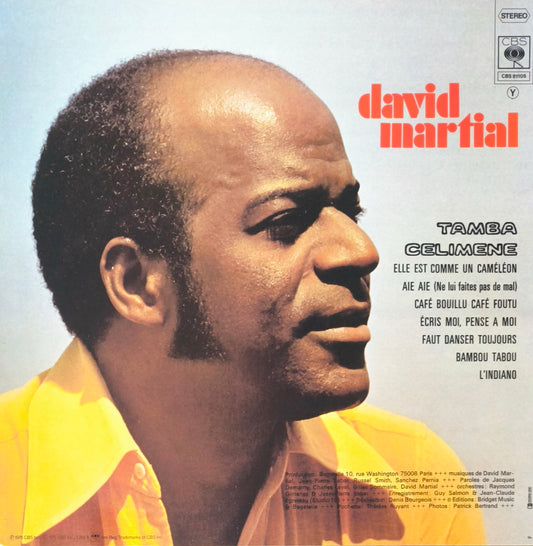 DAVID MARTIAL - Tamba Celimene