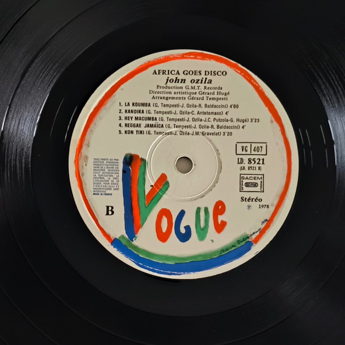 JOHN OZILA - Africa Goes Disco