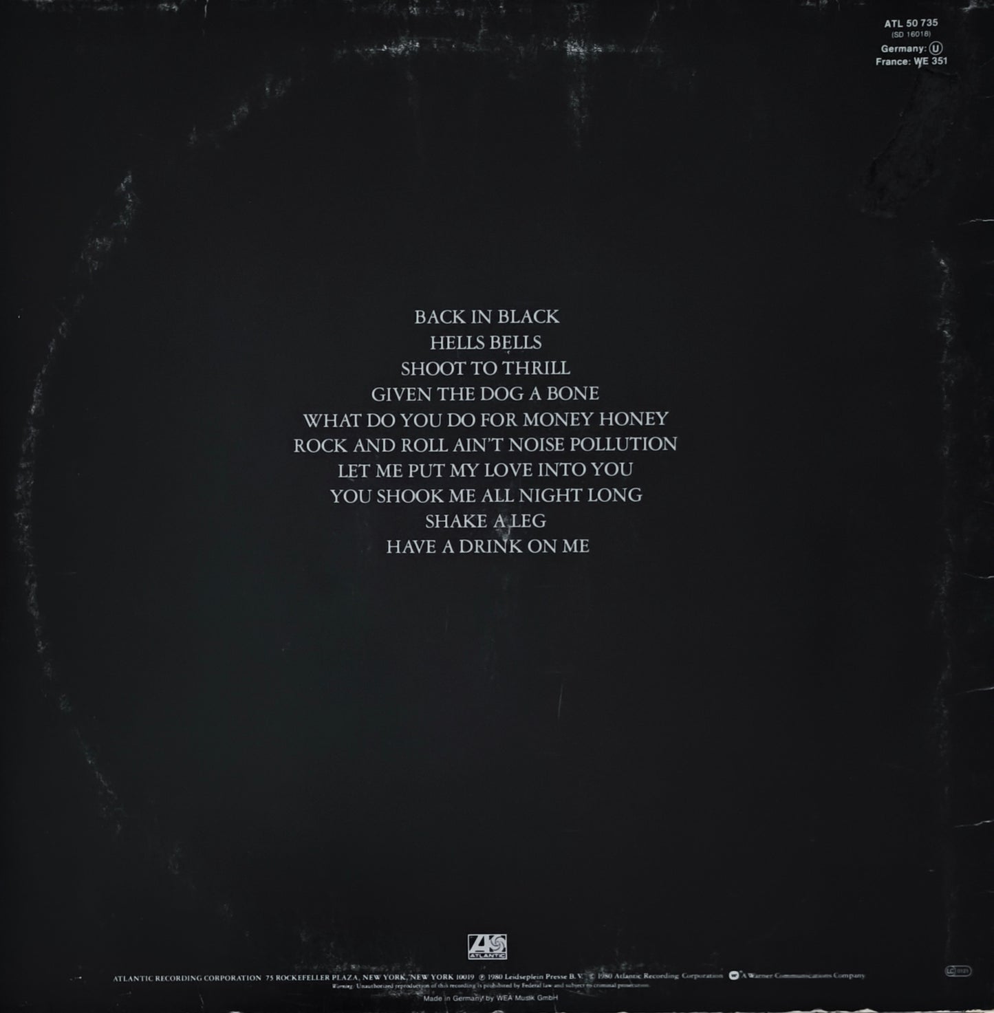 AC/DC - Back In Black