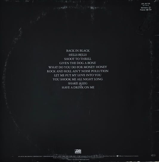 AC/DC - Back In Black