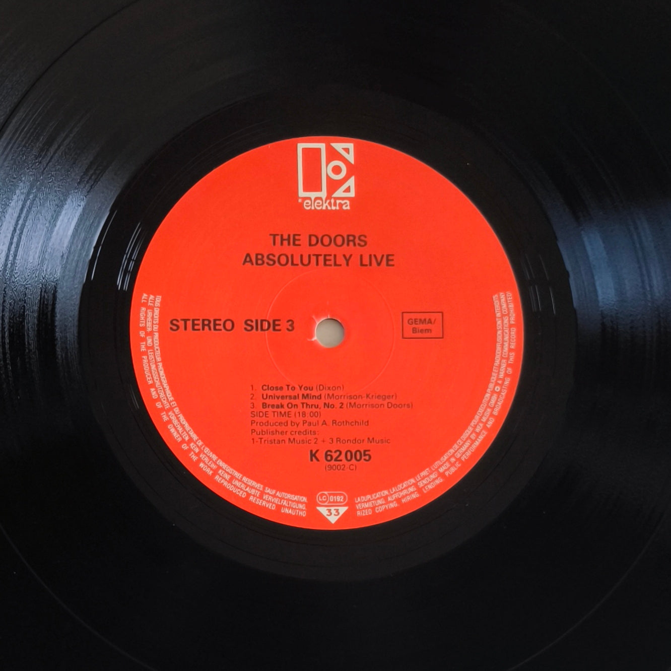 THE DOORS - Absolutely Live