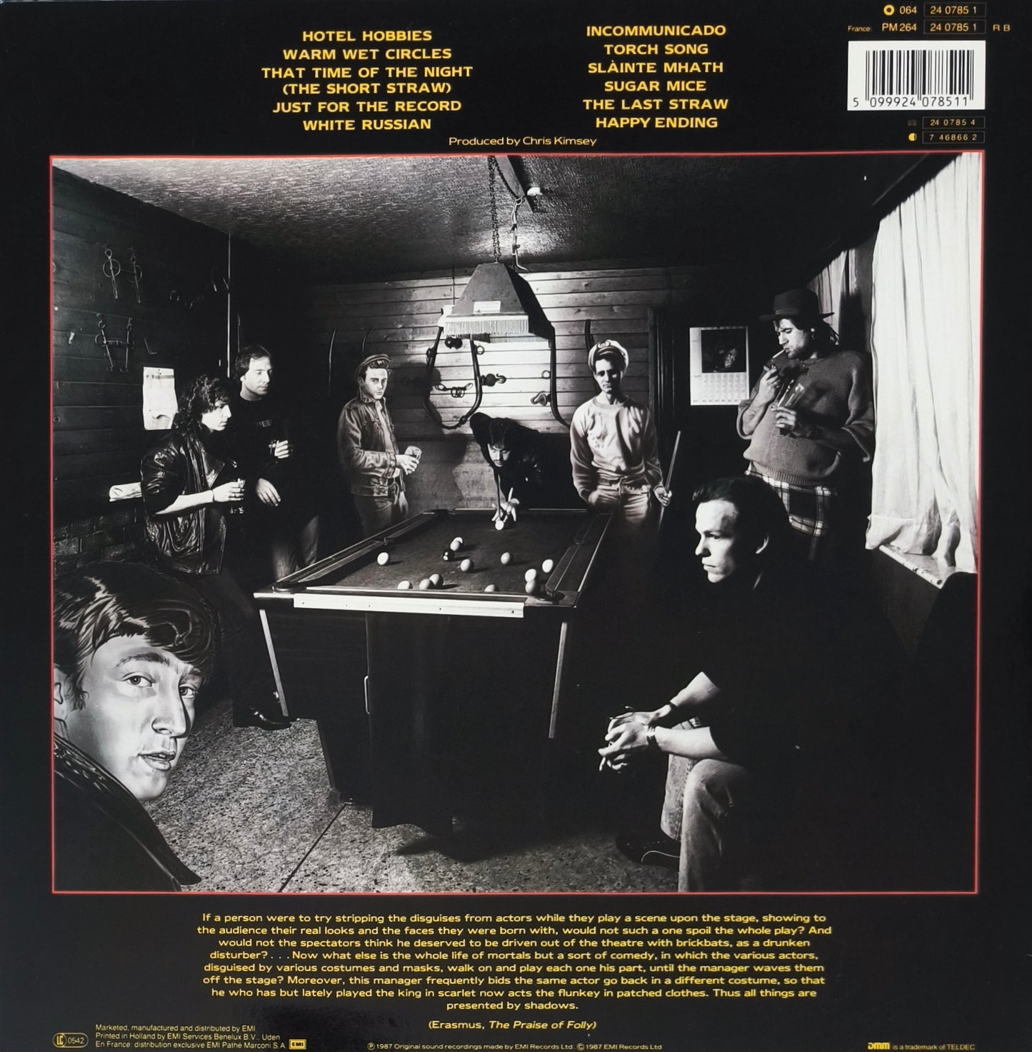 MARILLION - Clutching At Straws