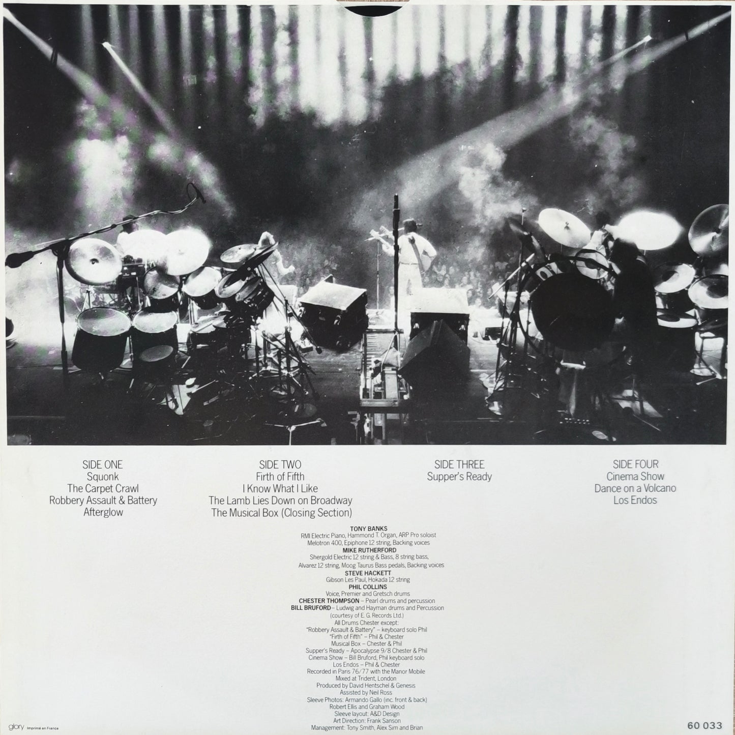 GENESIS - Seconds Out