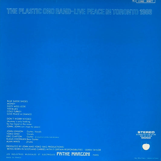 THE PLASTIC ONO BAND - Live Peace In Toronto 1969