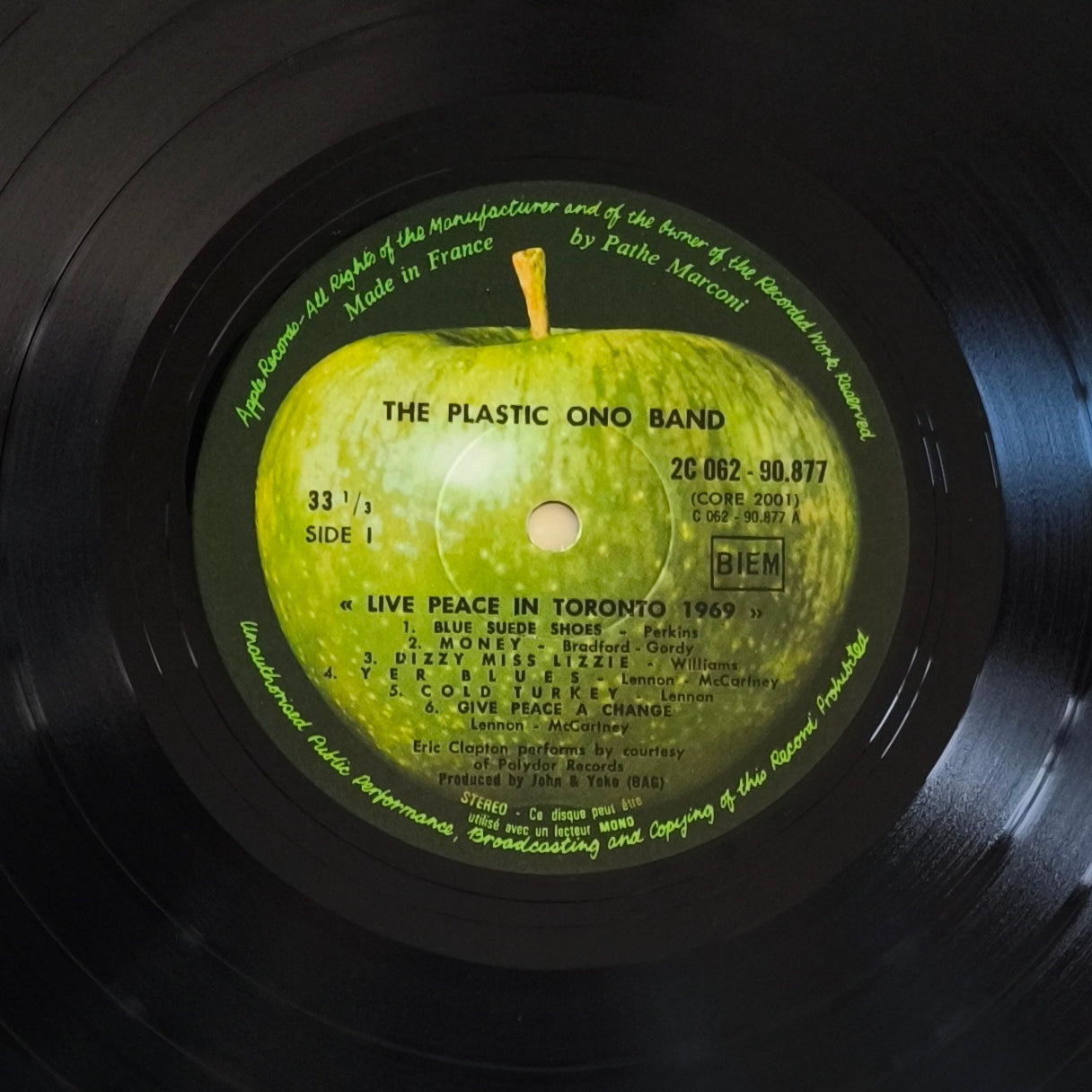 THE PLASTIC ONO BAND - Live Peace In Toronto 1969