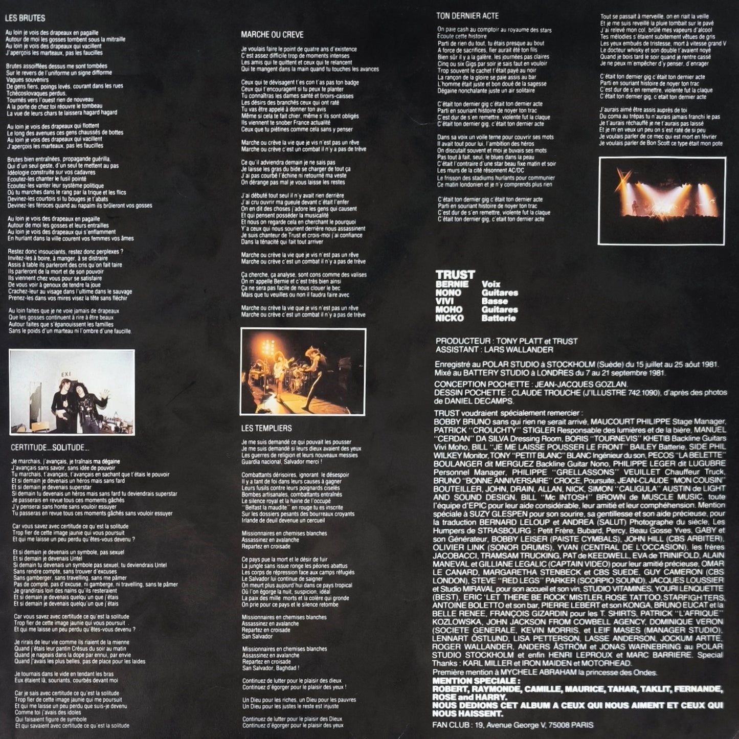 TRUST - Marche Ou Crève