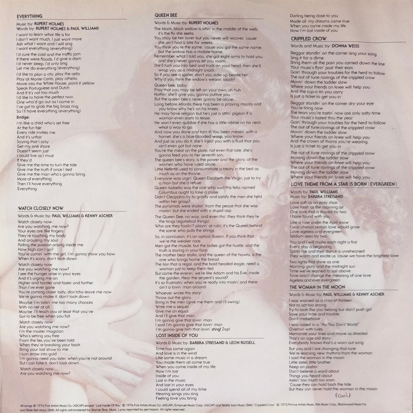 STREISAND & KRISTOFFERSON - A Star Is Born