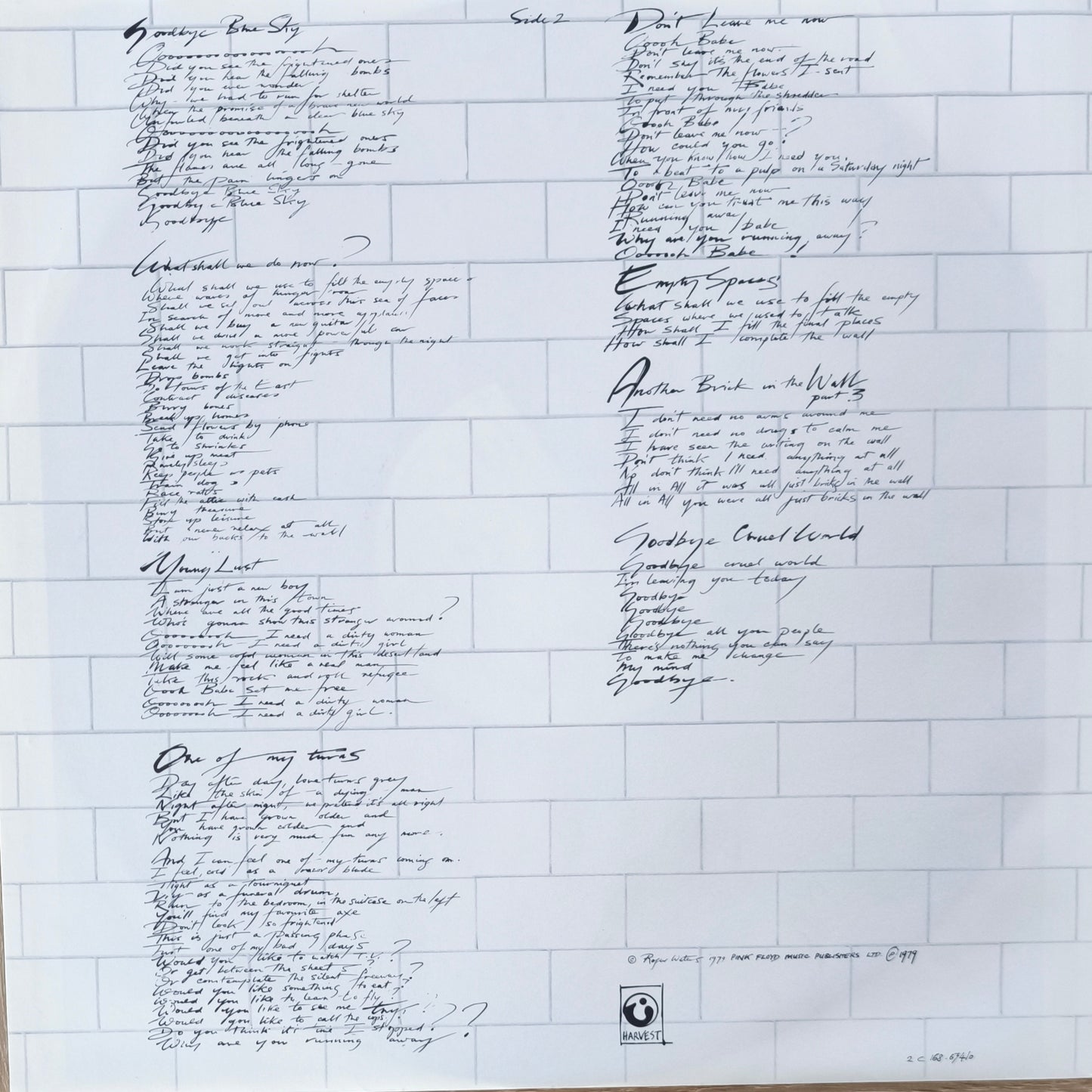 PINK FLOYD - The Wall