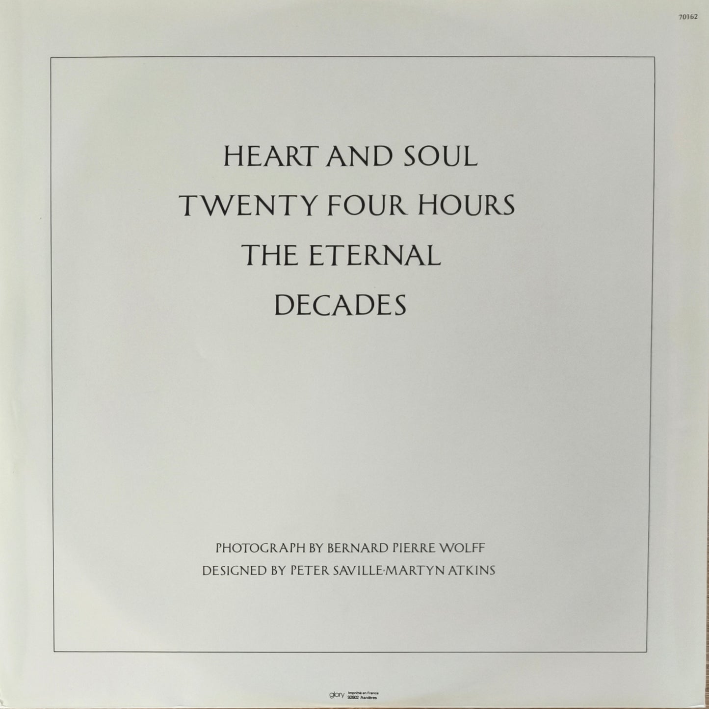 JOY DIVISION - Closer