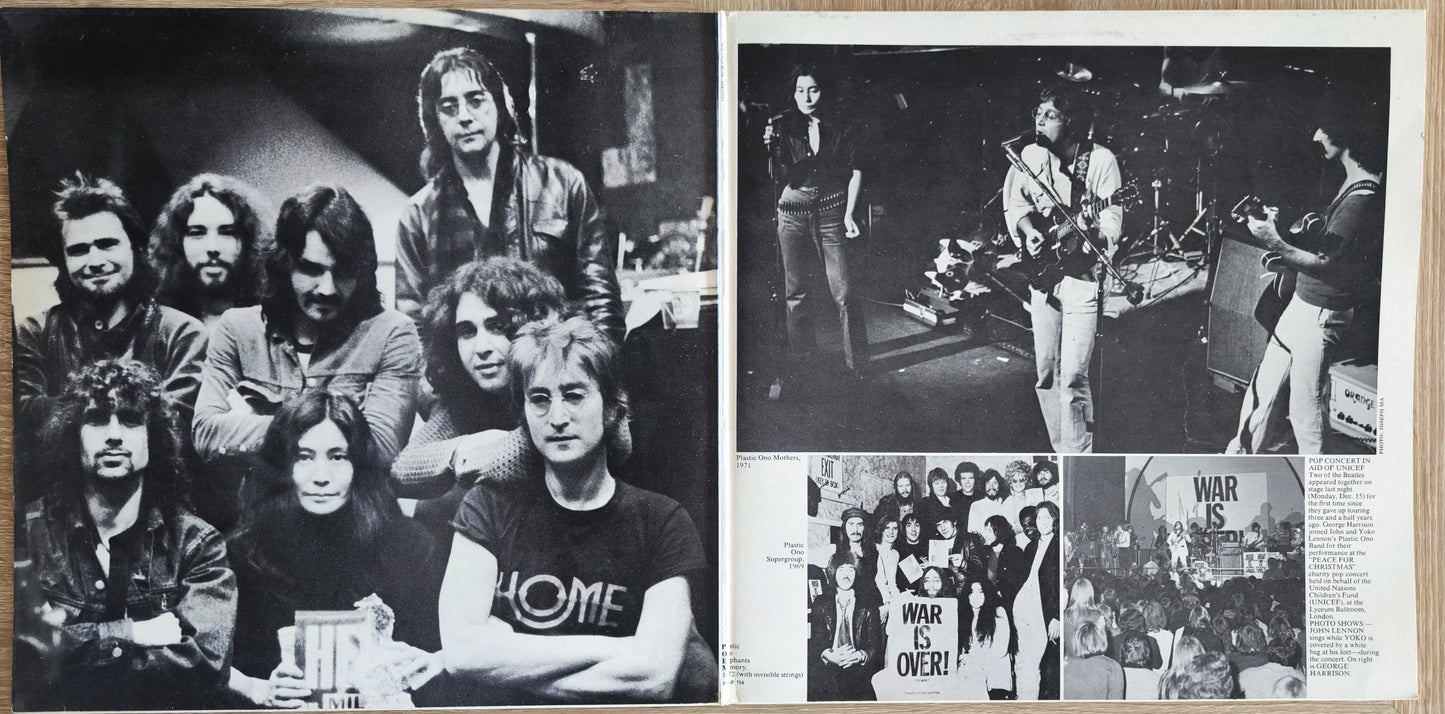 JOHN & YOKO / PLASTIC  ONO BAND - Some Time In New York City (Pressage UK 1972)