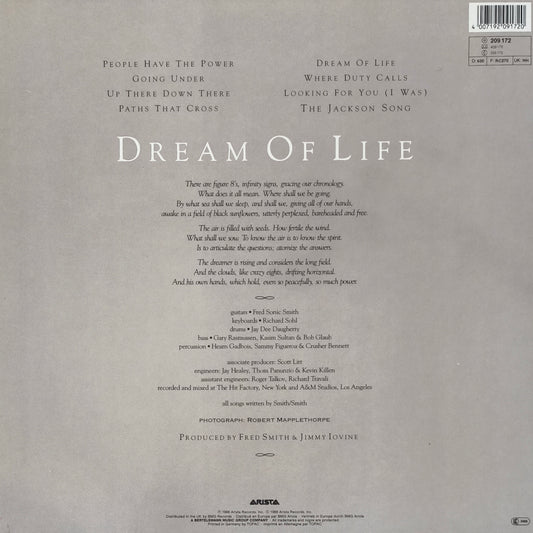 PATTI SMITH - Dream Of Life