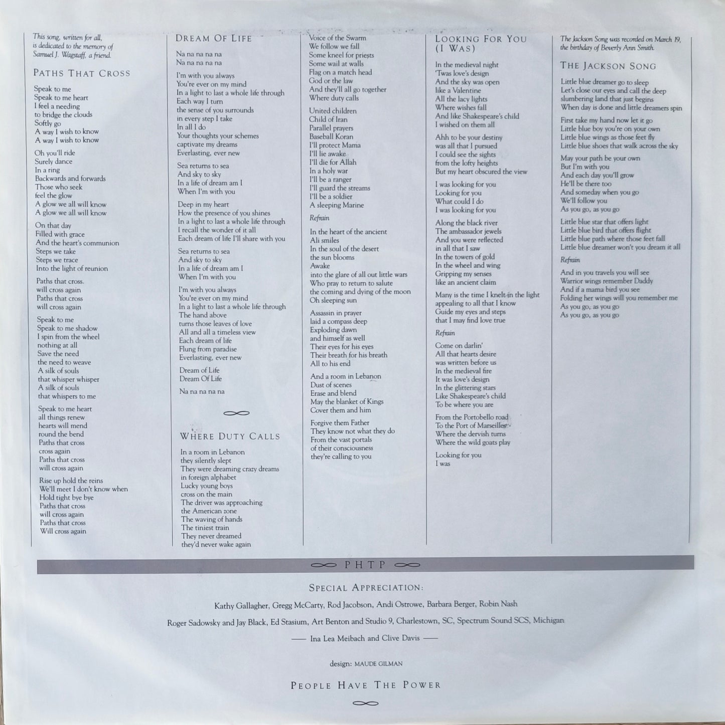 PATTI SMITH - Dream Of Life