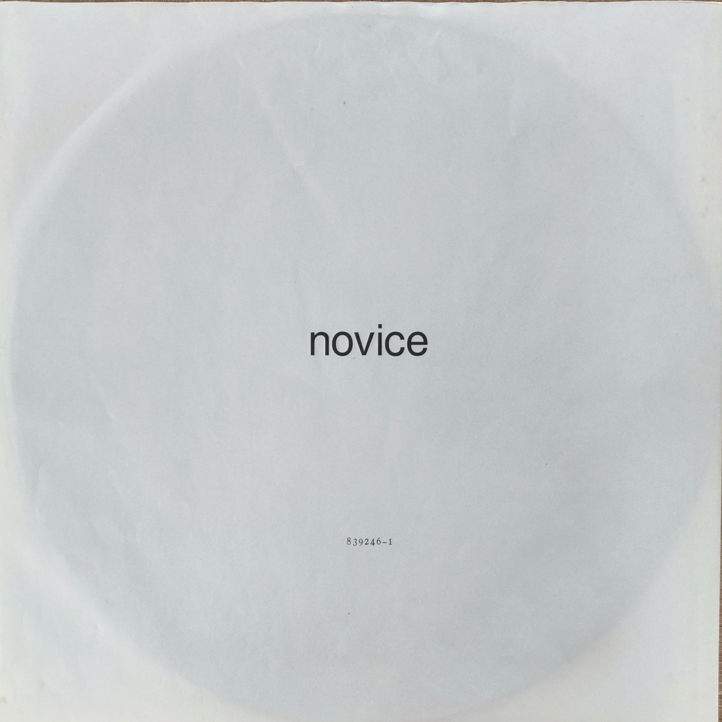 ALAIN BASHUNG - Novice