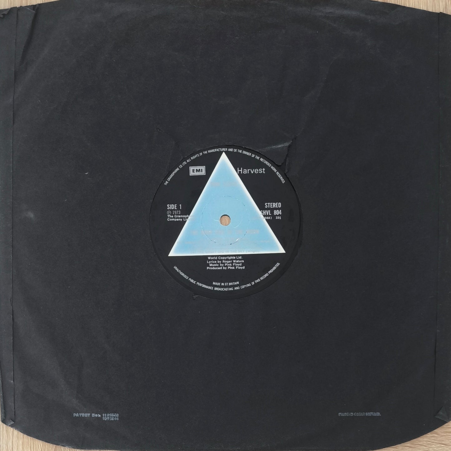 PINK FLOYD - The Dark Side Of The Moon (First Press UK 1973)